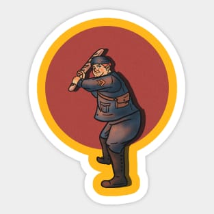 Swordman soldier Sticker